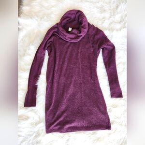 XS purple sweater dress Old Navy